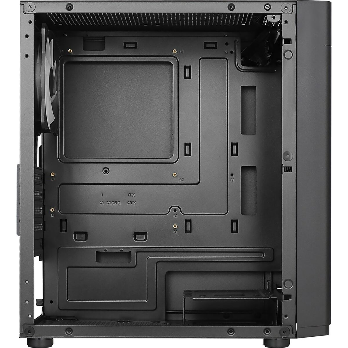 ATX Semi-toren doos Aerocool HEXFORMBKV2 Zwart